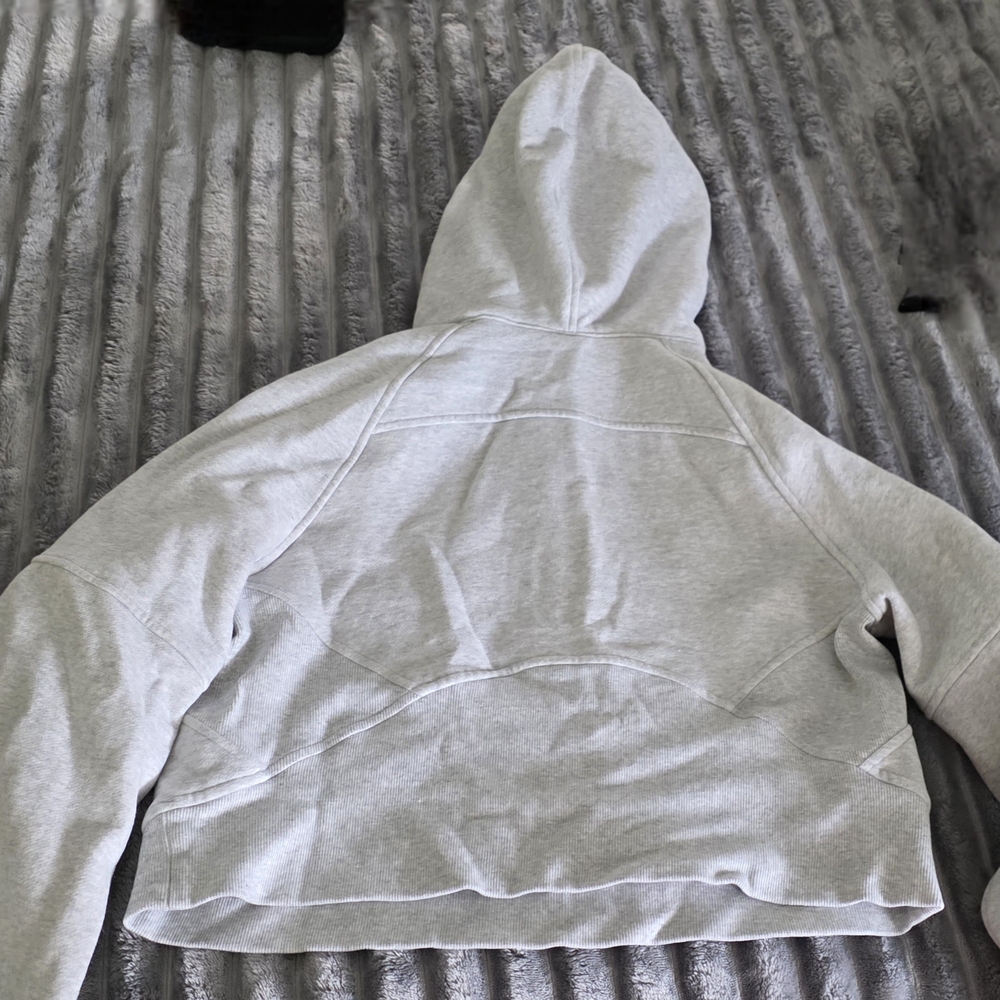 lululemon athletica Light Gray Half-Zip Hoodie - Picture 2 of 3